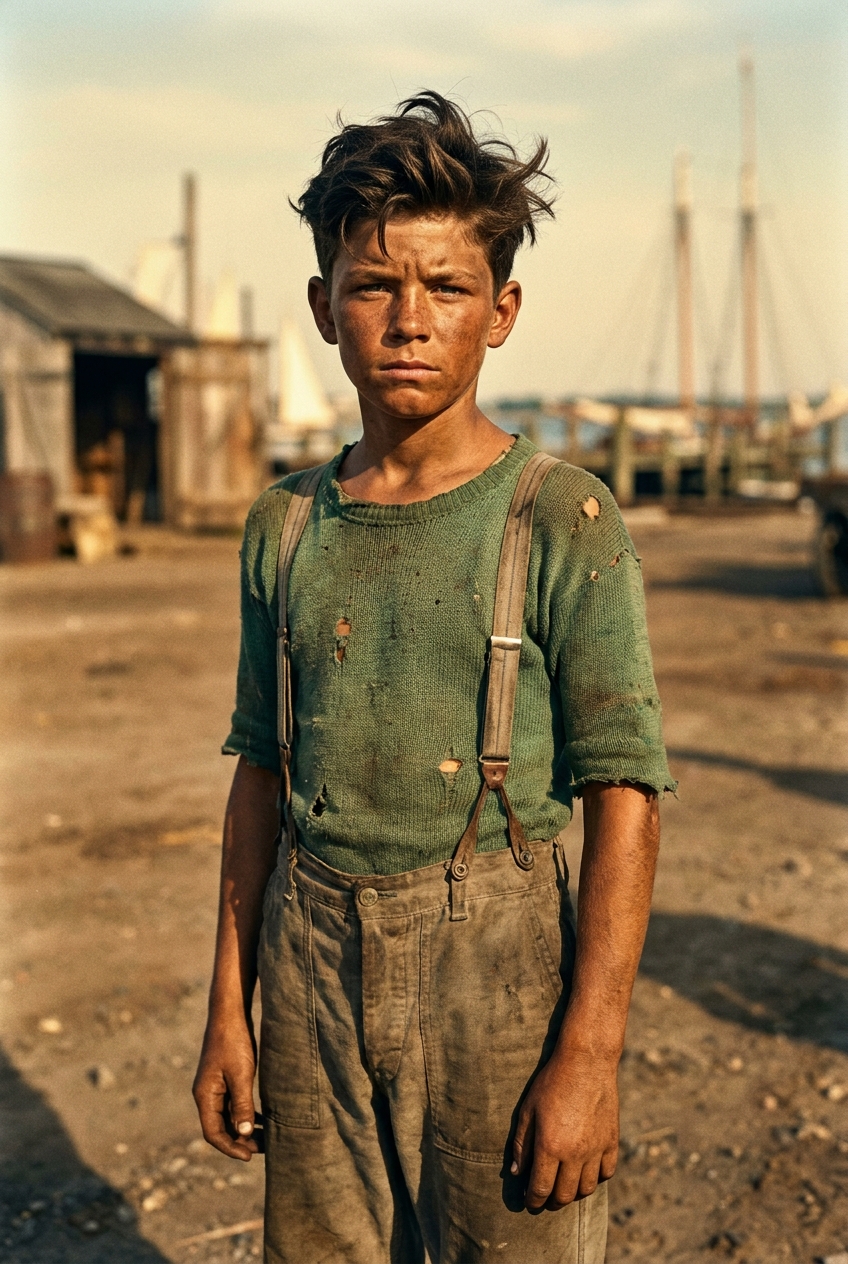 Portrait: Jay Gatsby — Age 17