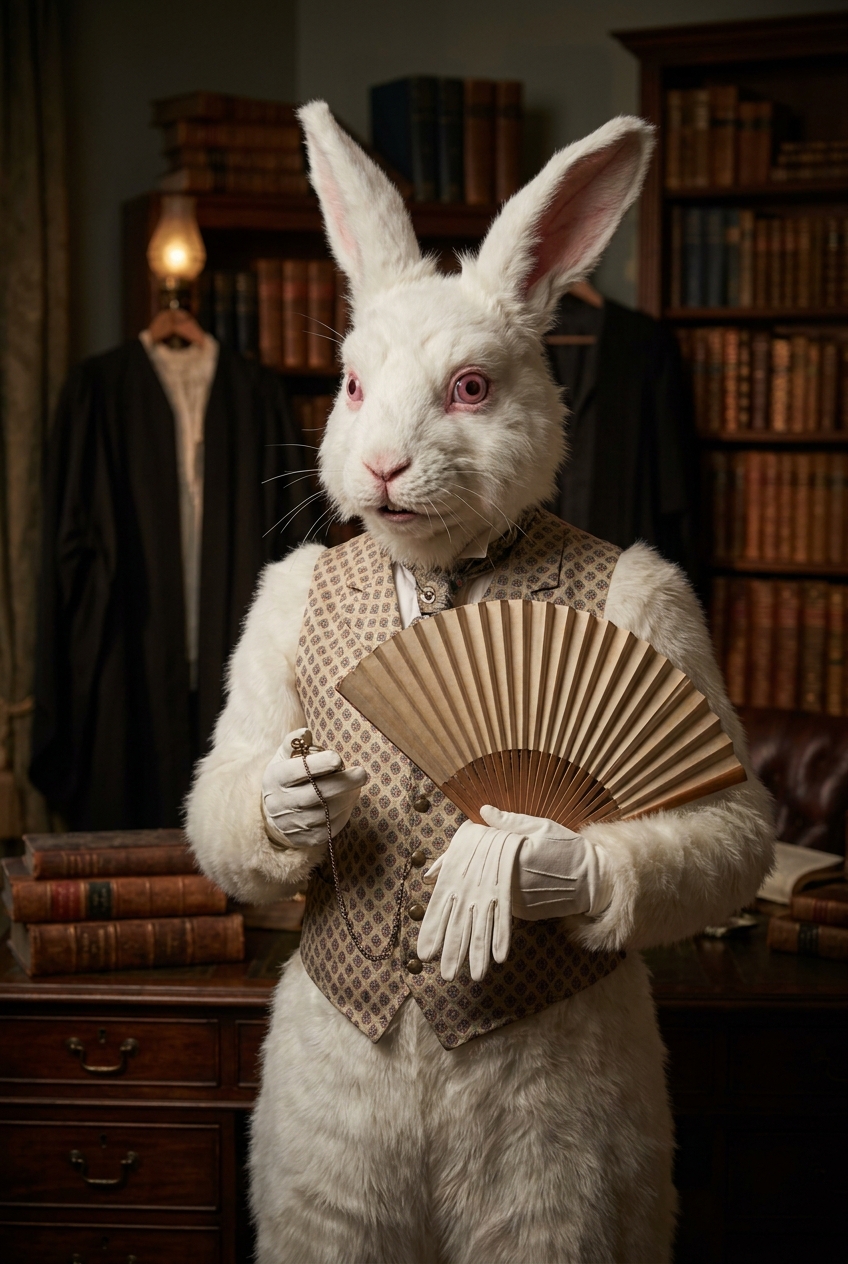 Portrait: White Rabbit
