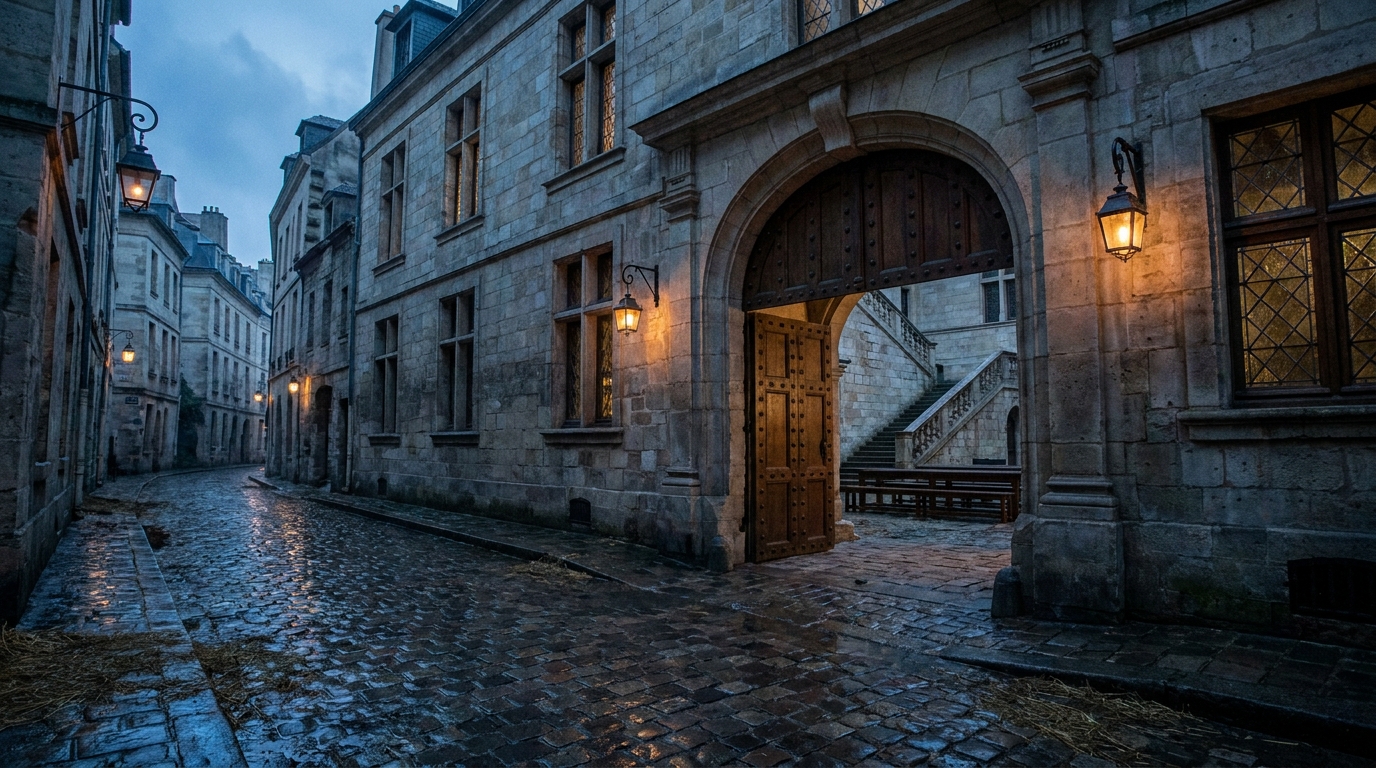 Location: Hôtel of M. de Tréville