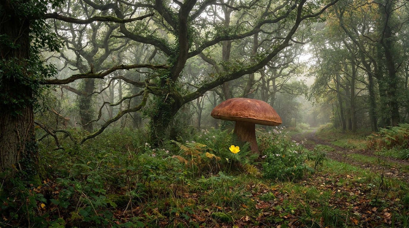 Location: The wood